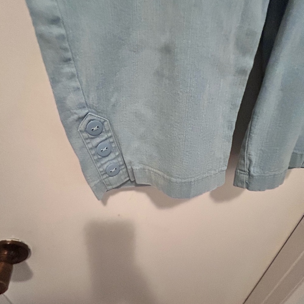 Just My Size Blue  Capri Jeans